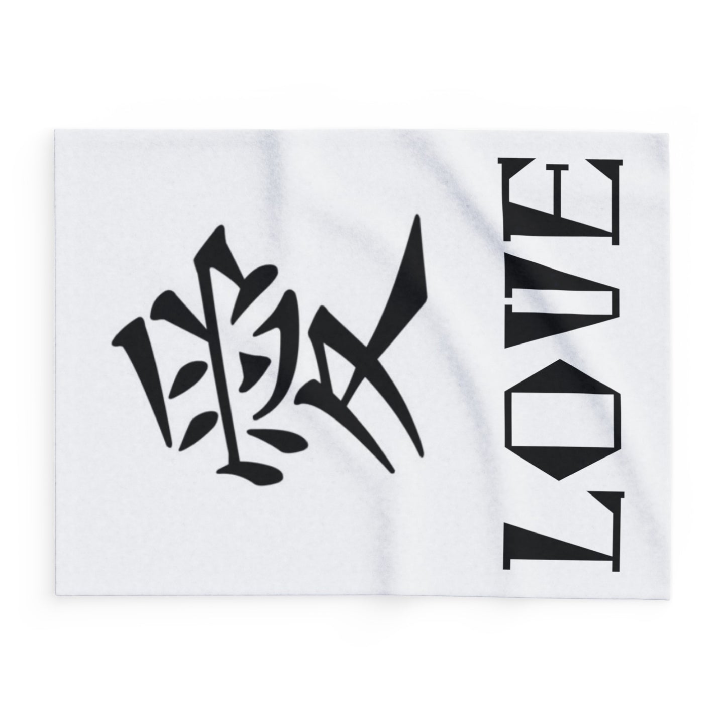 love kanji Blanket